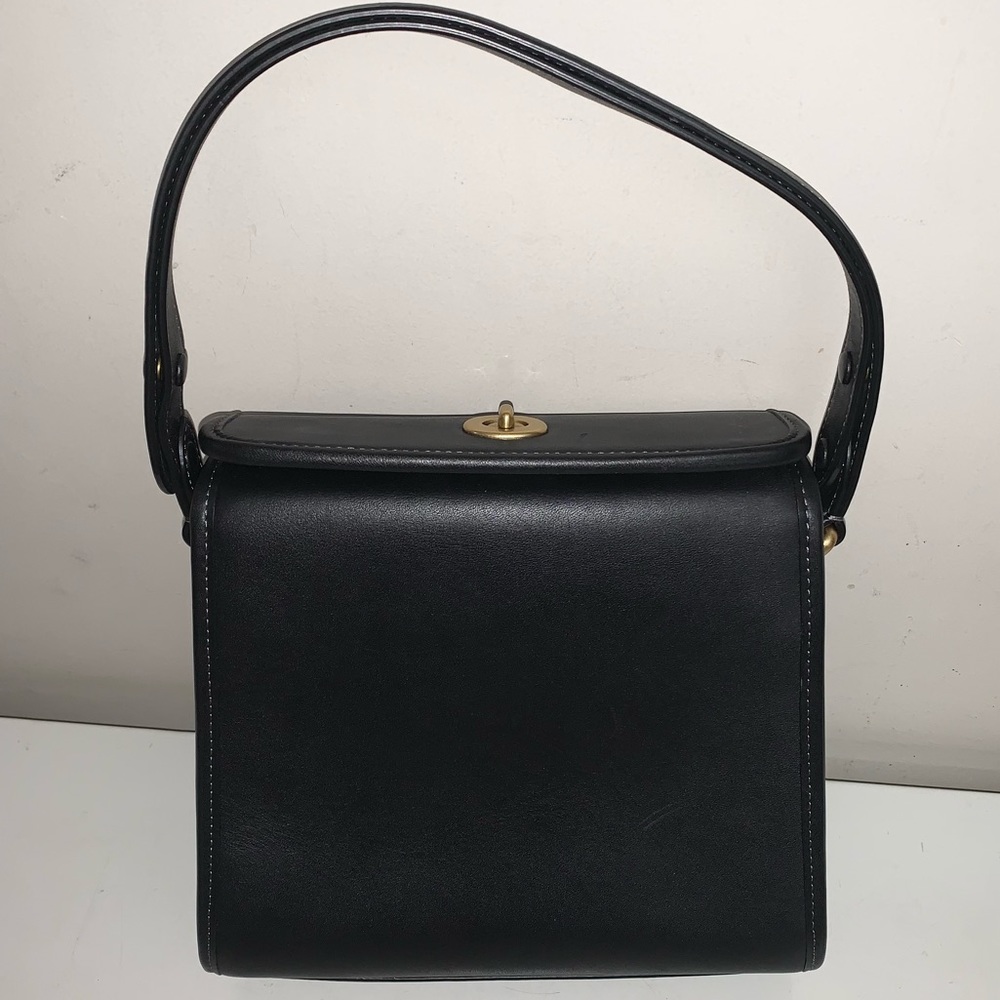 Coach Originals Black Turnlock Shoulder Bag! NWOT!